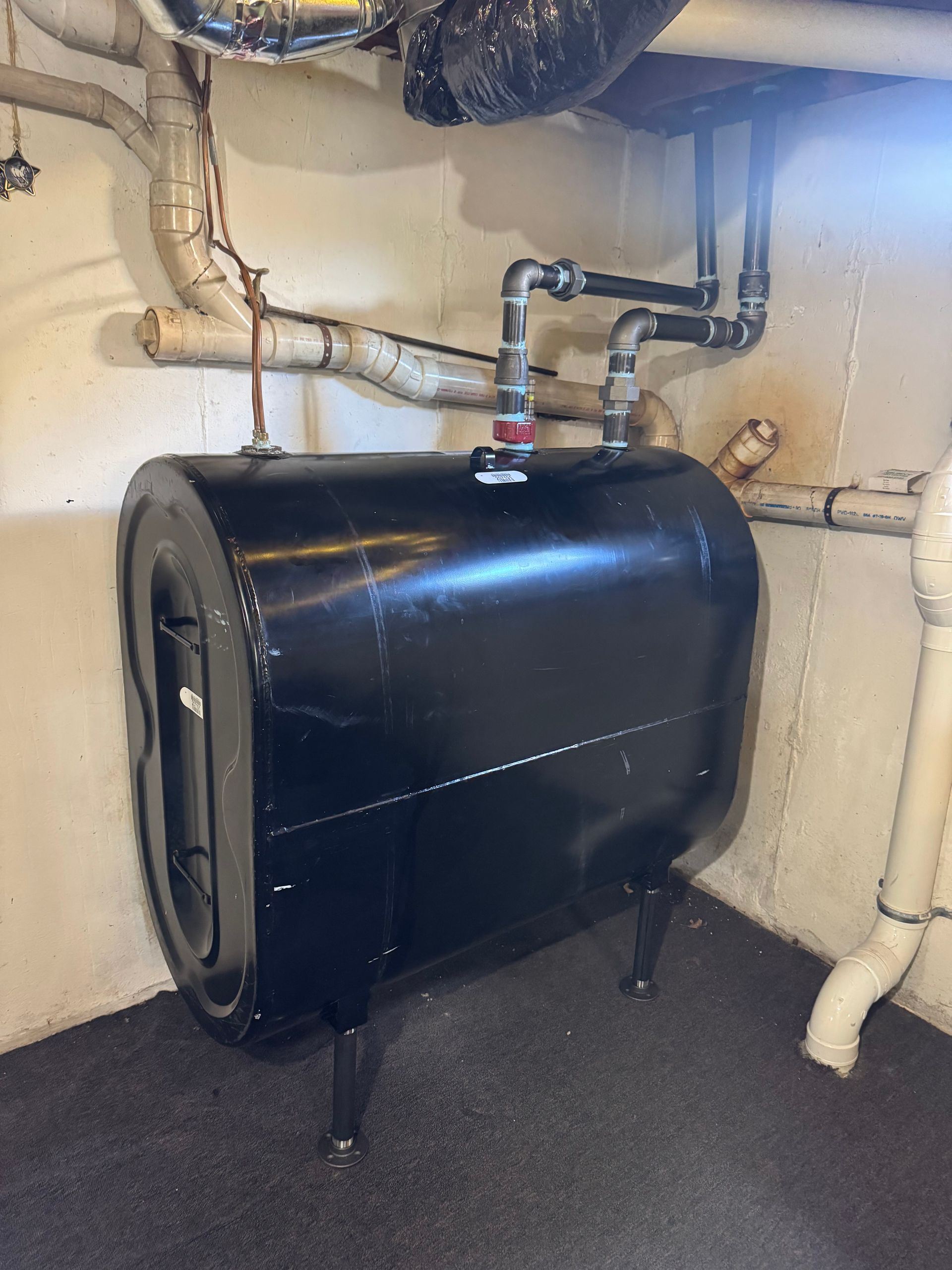A furnace installed by Elite Comfort Heating & Cooling in the Lehigh Valley in preparation for fall.