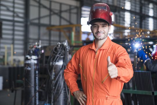 Welder Thumbs Up — Mellman & Perdue CPAs — Oakland, CA