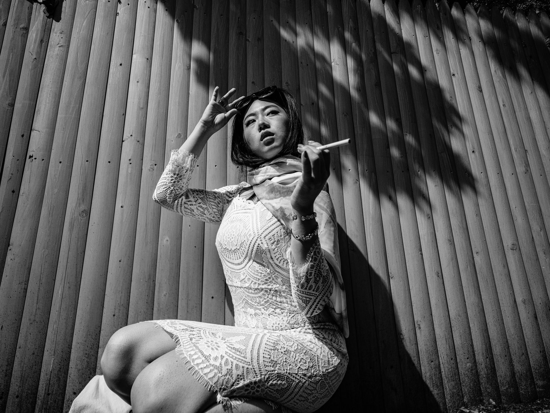 Minnie Lee Retro editorial