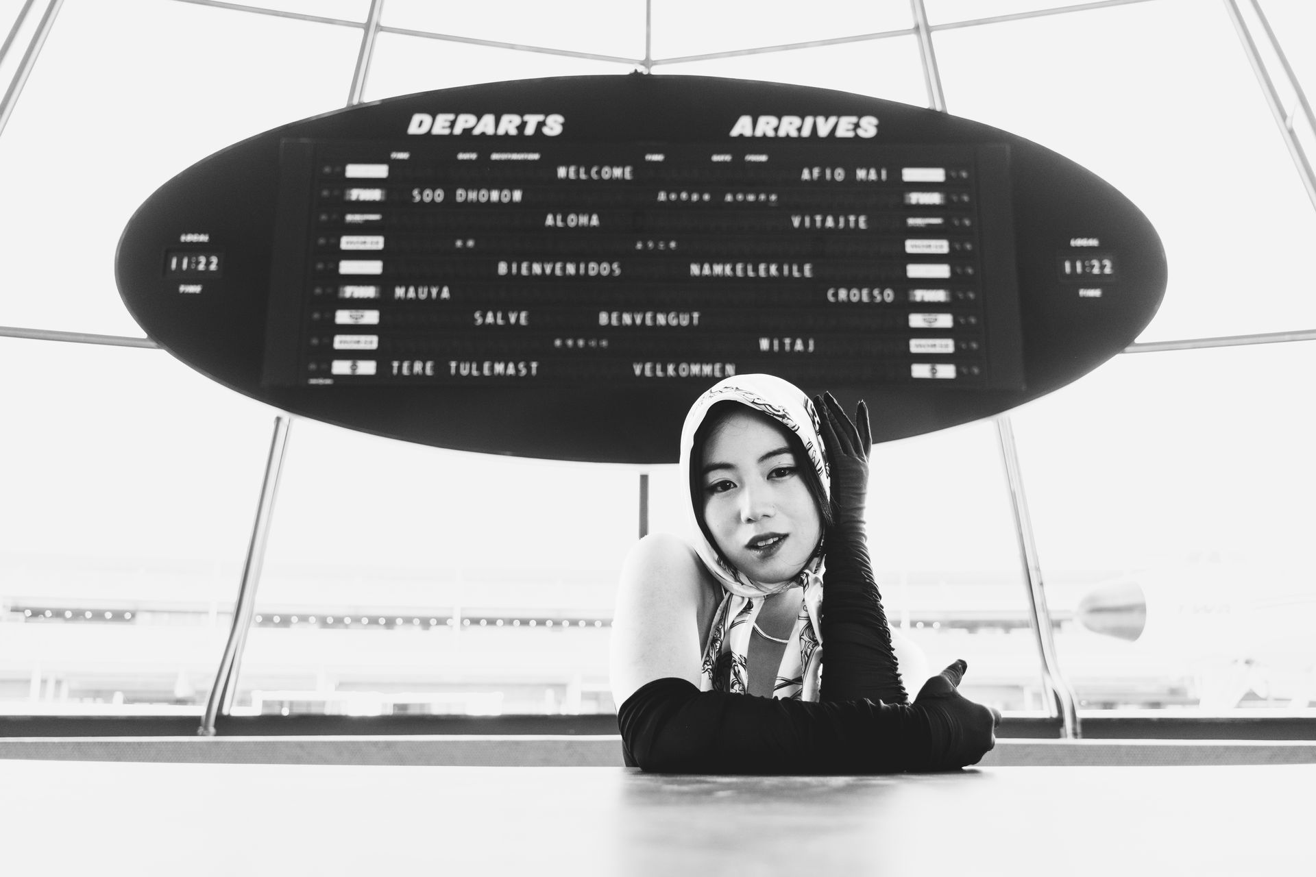 Minnie Lee in TWA Hotel