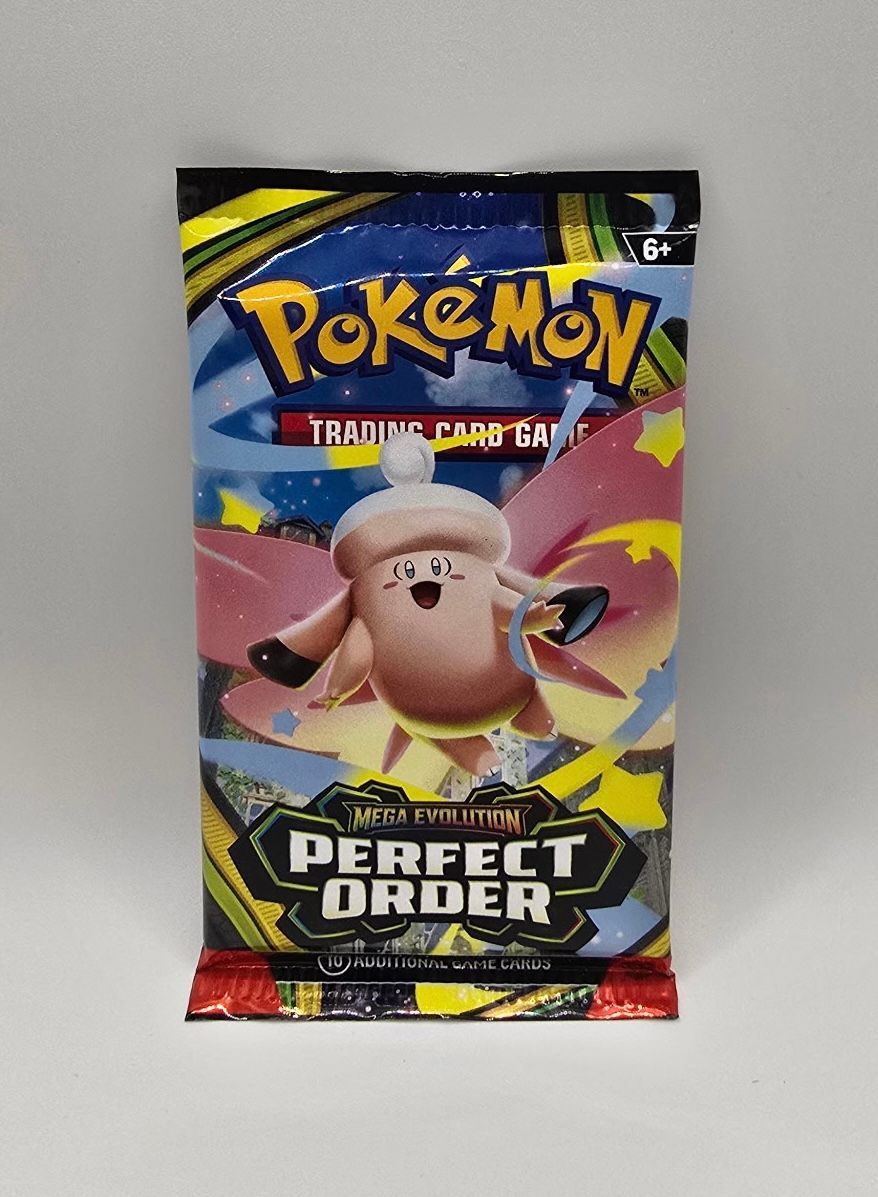 Perfect Order Pokemon Booster Pack-Enjoy the excitement of opening a brand new sealed pack. Each pack includes 10 cards.