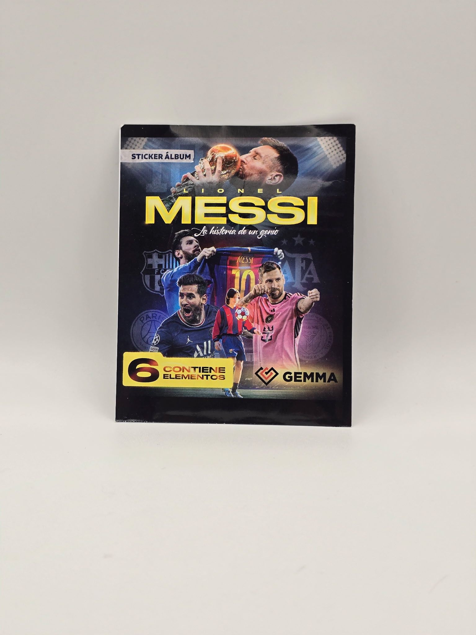 Gemma Lionel Messi-La Historia De Un Genio Sticker Pack