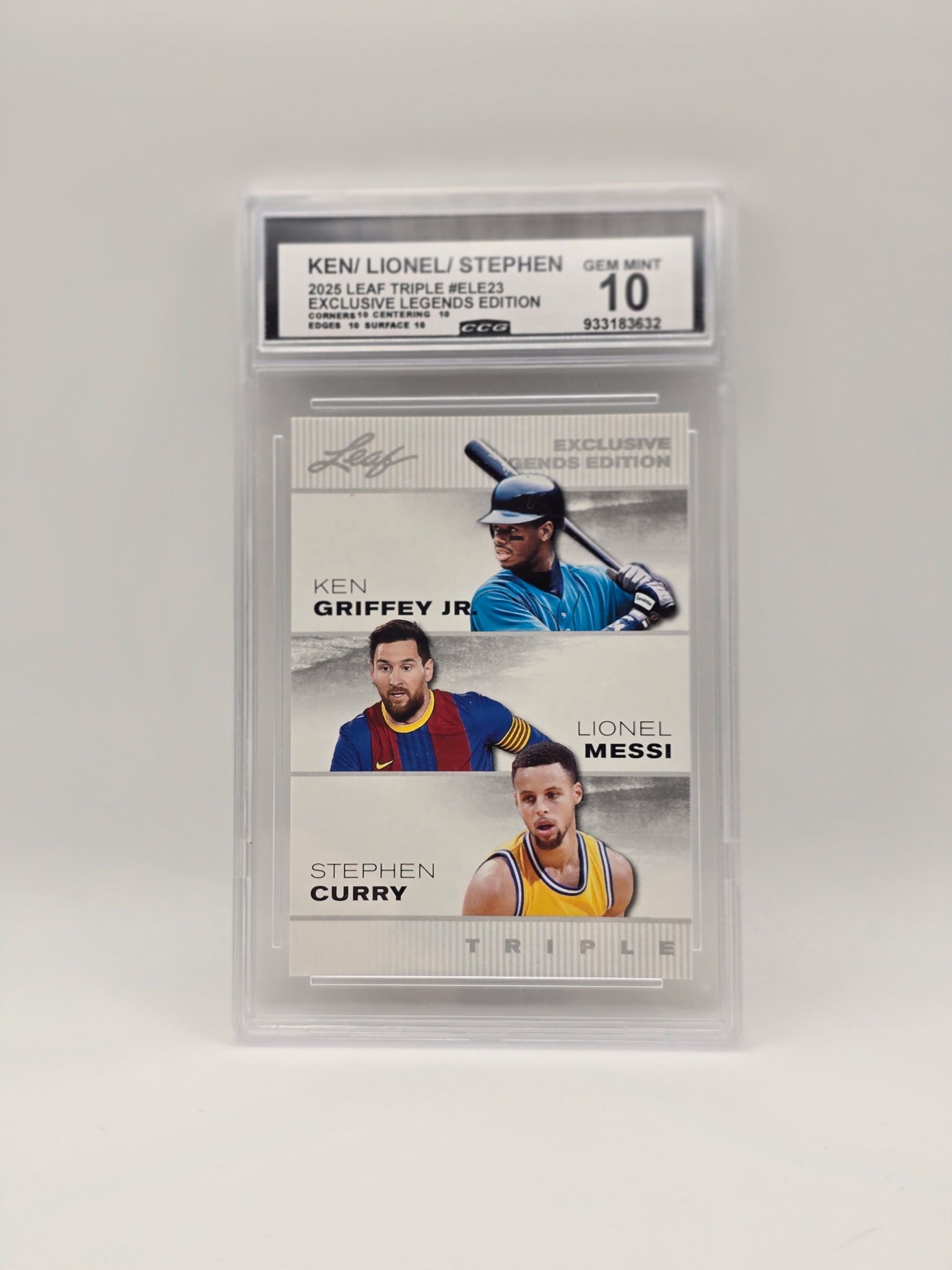 ken/Lionel/Stephen CCG Graded Dem Mint 10 Graded Slab