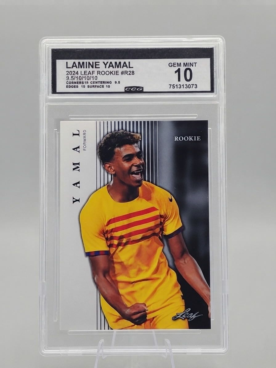 Lamine Yamal 2024 Leaf Rookie #R28 CCG Gem Mint 10