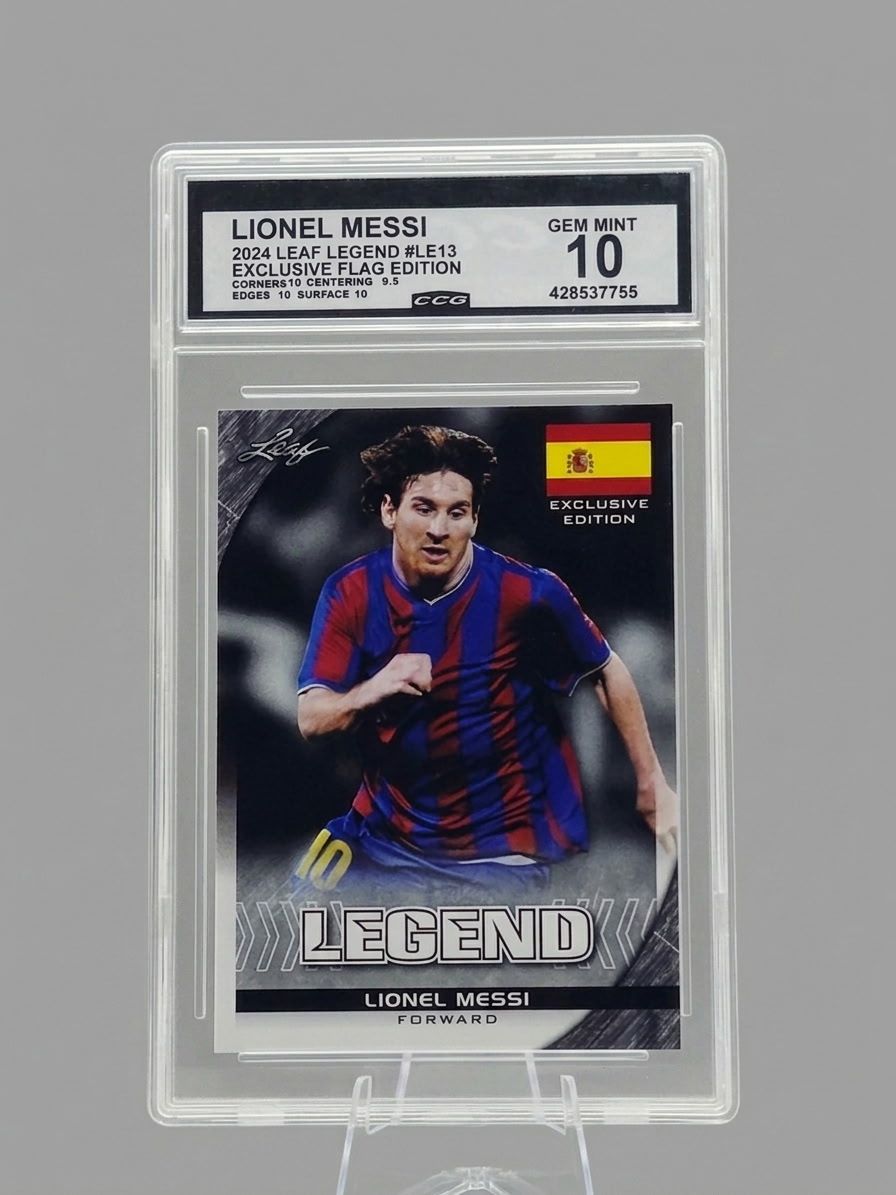 Lionel Messi 2024  #LE13 Exclusive Flag Edition CCG Gem Mint 10
