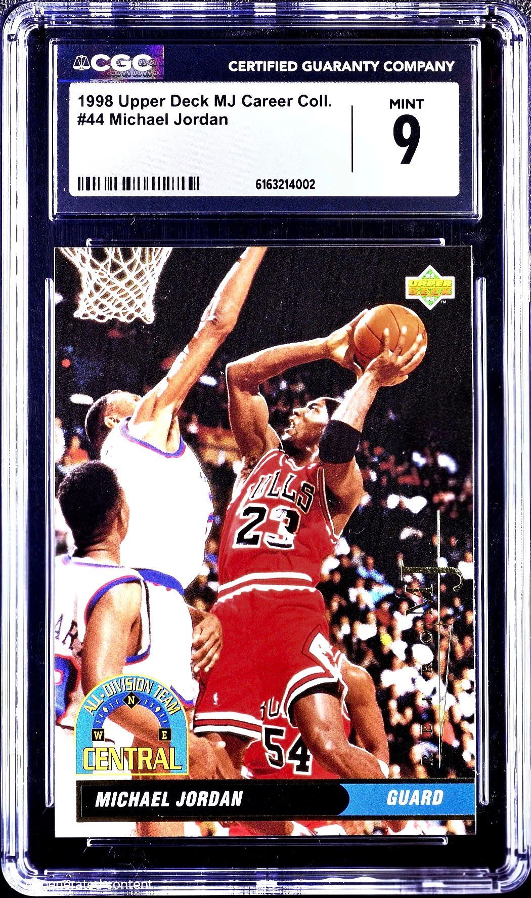 1998 Upper Deck Michael Jordan Career Coll. #44