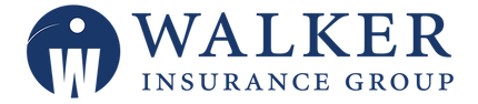 Walker Insurance Group logo in blue, with a circular “W” icon and company name text