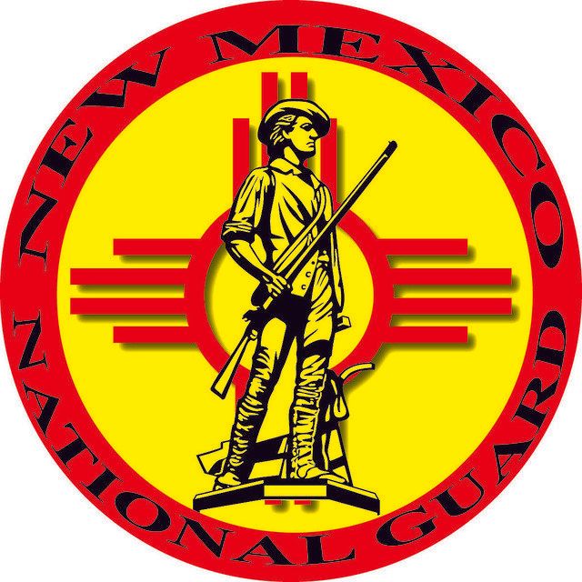 A logo for the new mexico national guard