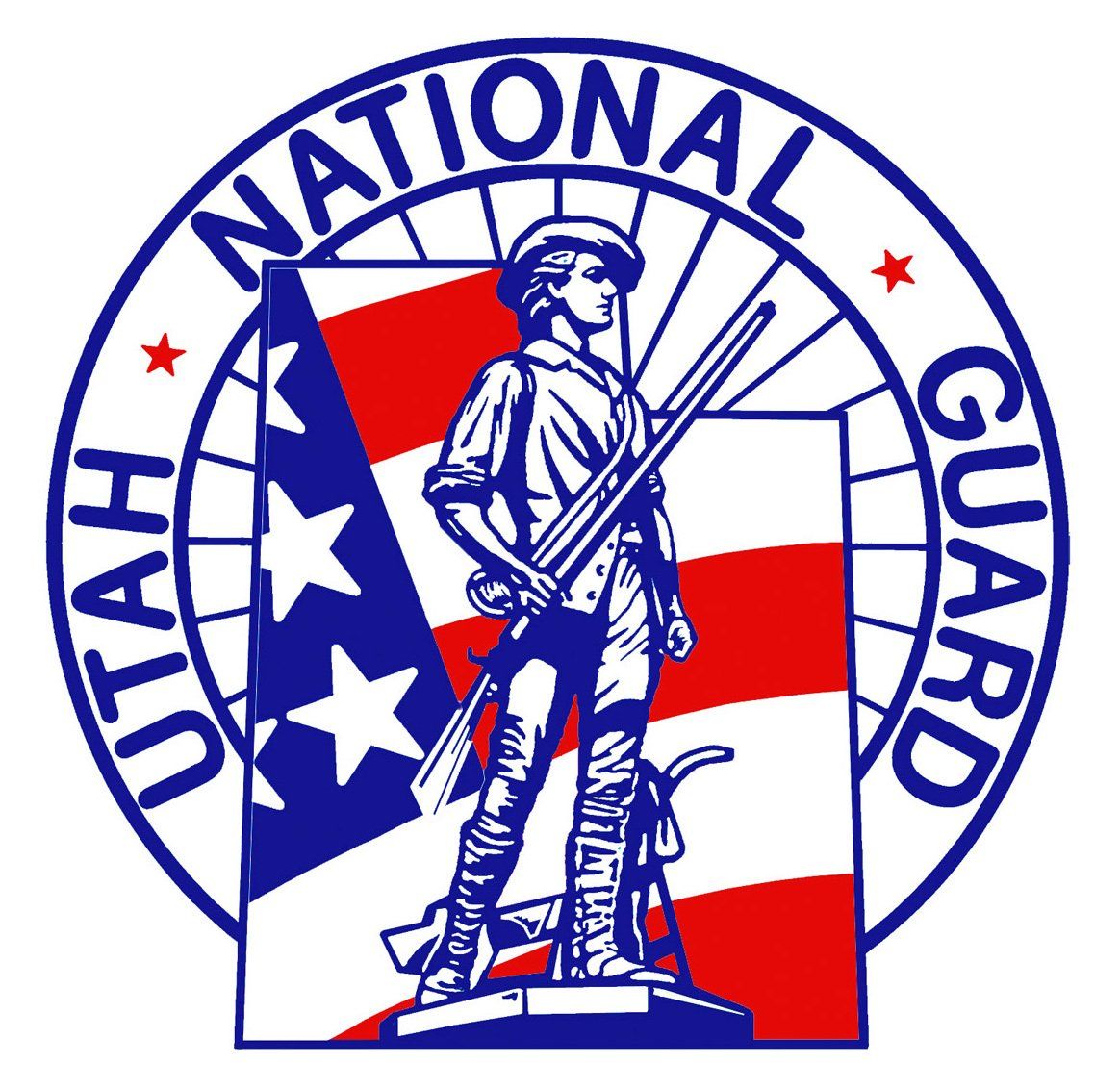 A logo for the national guard of utah
