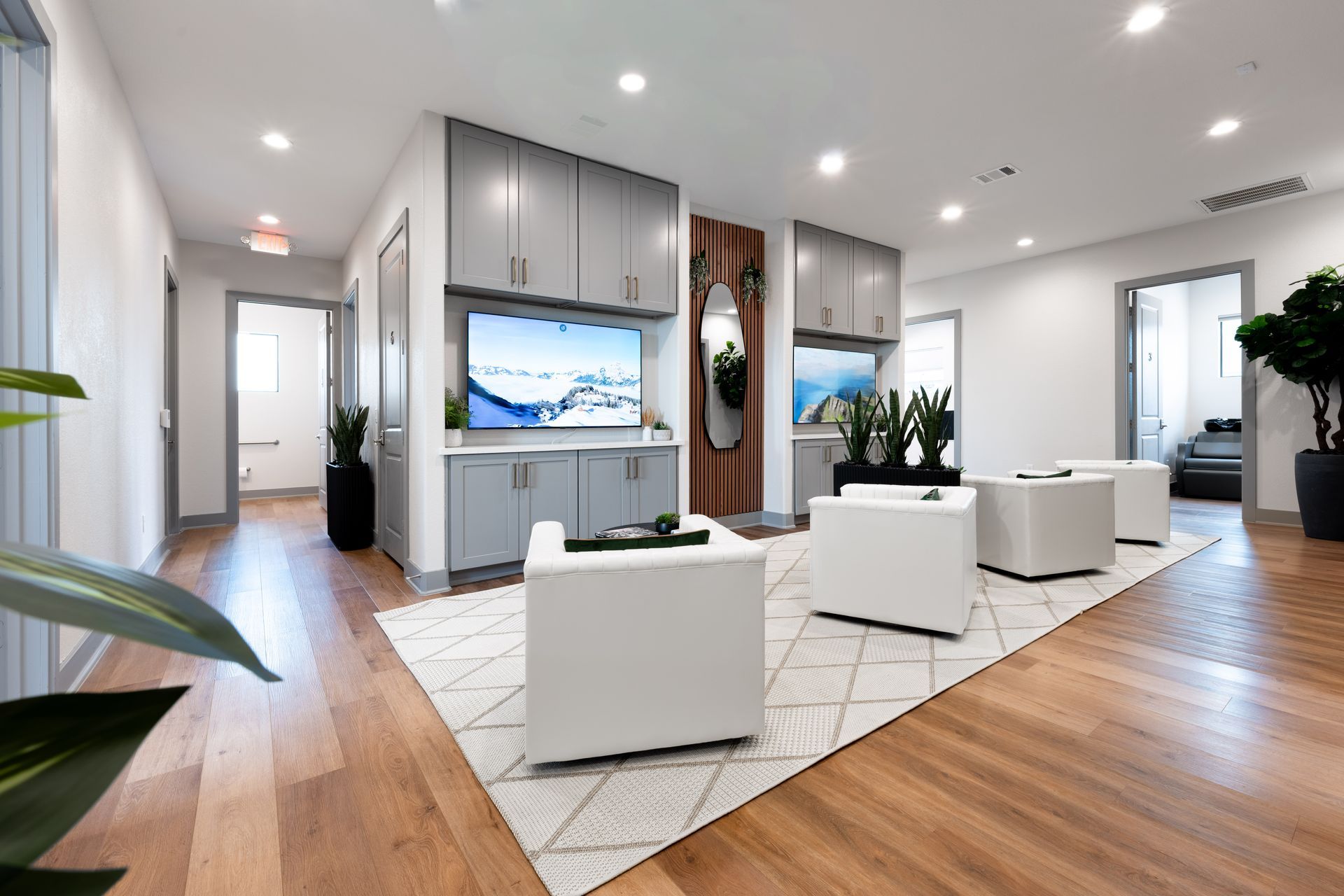 Professional hairstylist studio inside Katy salon suites