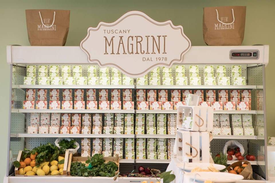 negozio dei produttori di pesto genovese a Massa