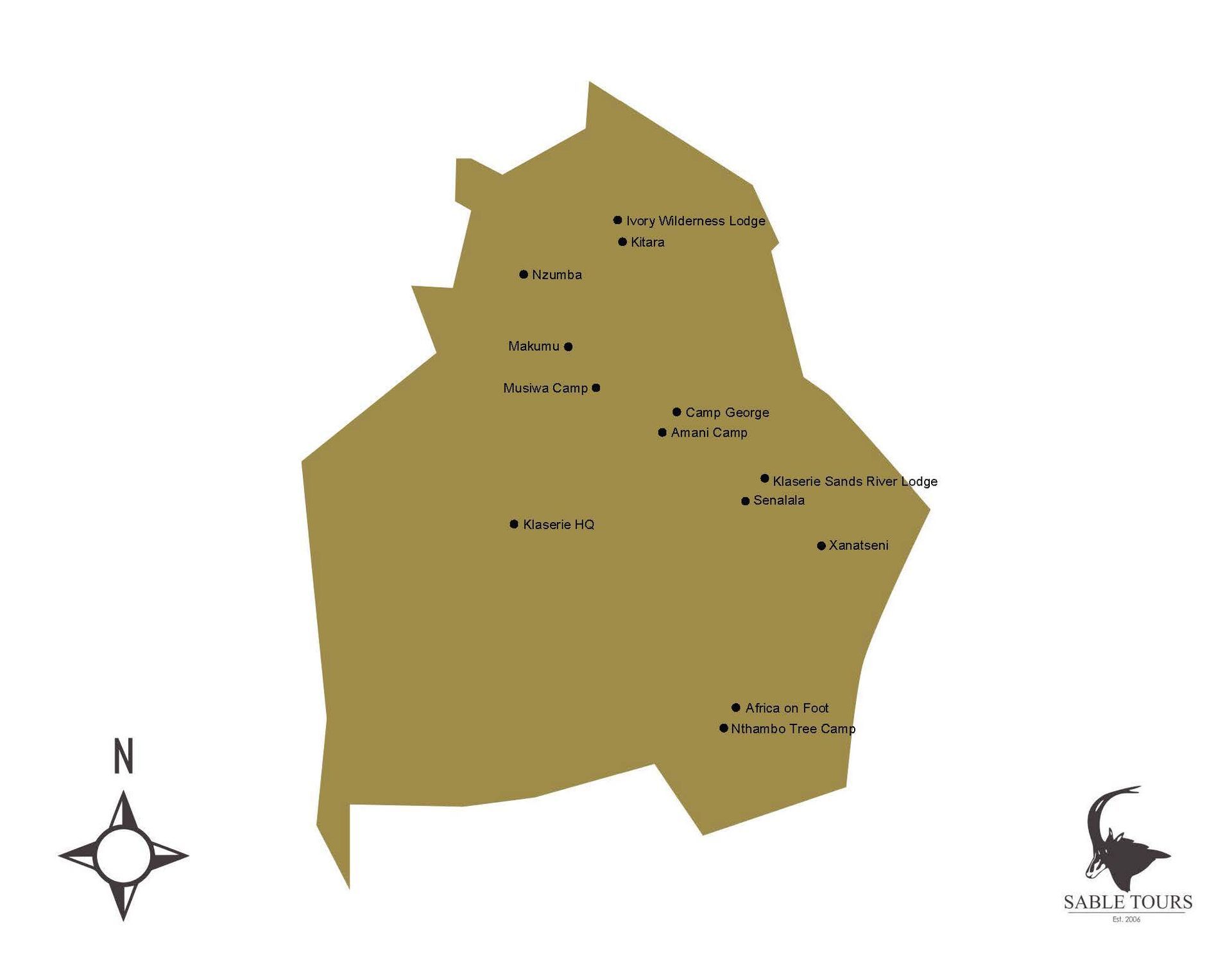 Sable Tours | klaserie