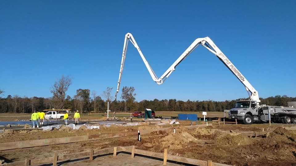 Boom Pumps — Longs, SC — Myrtle Pumping LLC