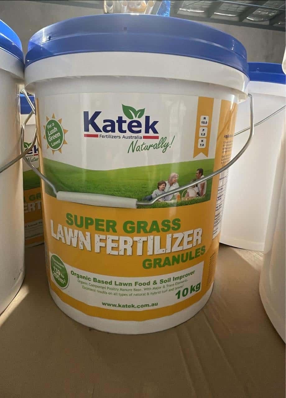 Fertilizer With A Product Label On It &mdash; Cooloola Coast Property Maintenance in Rainbow Beach, QLD