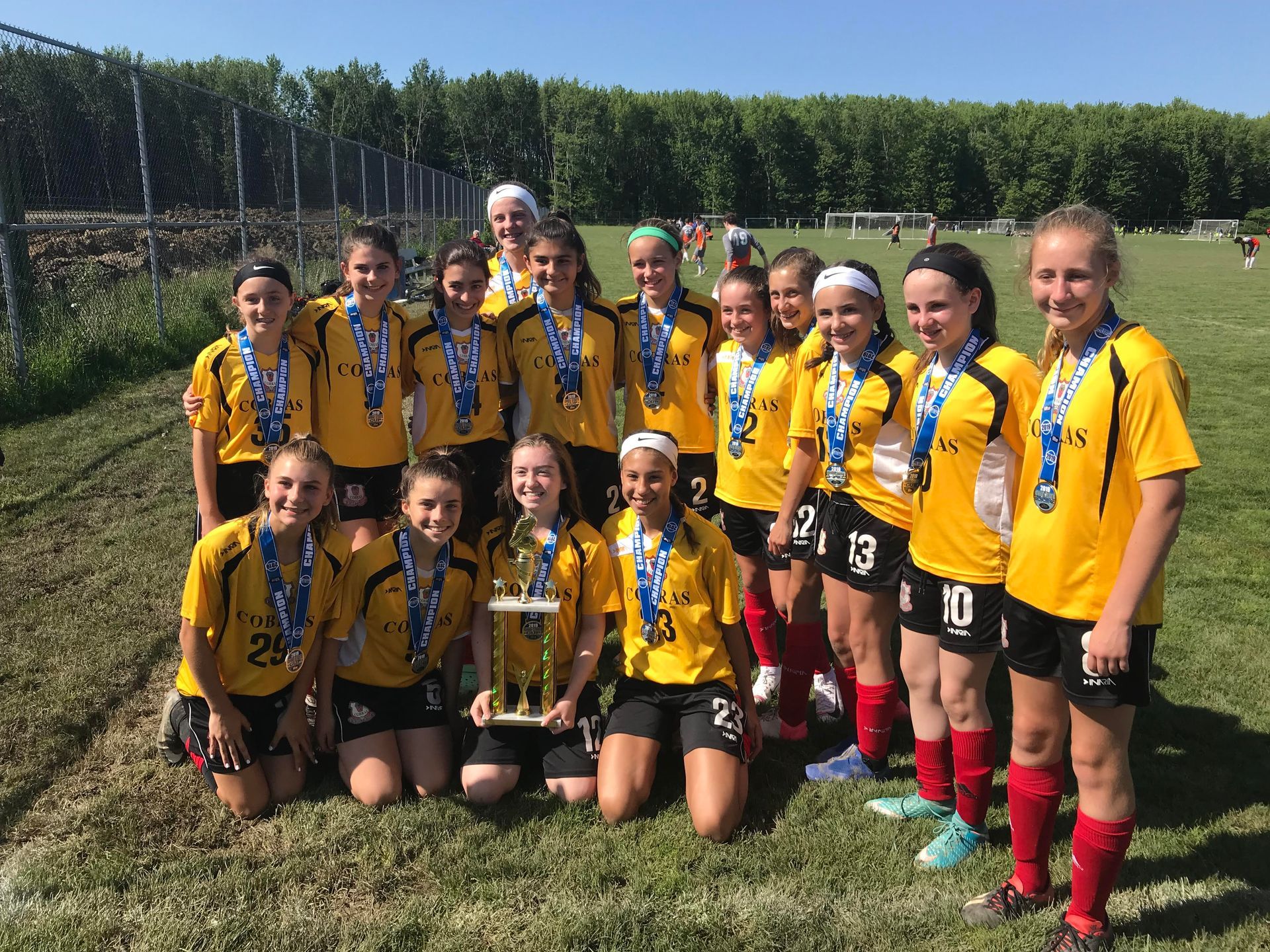 2019 U13 State Cup champions photo