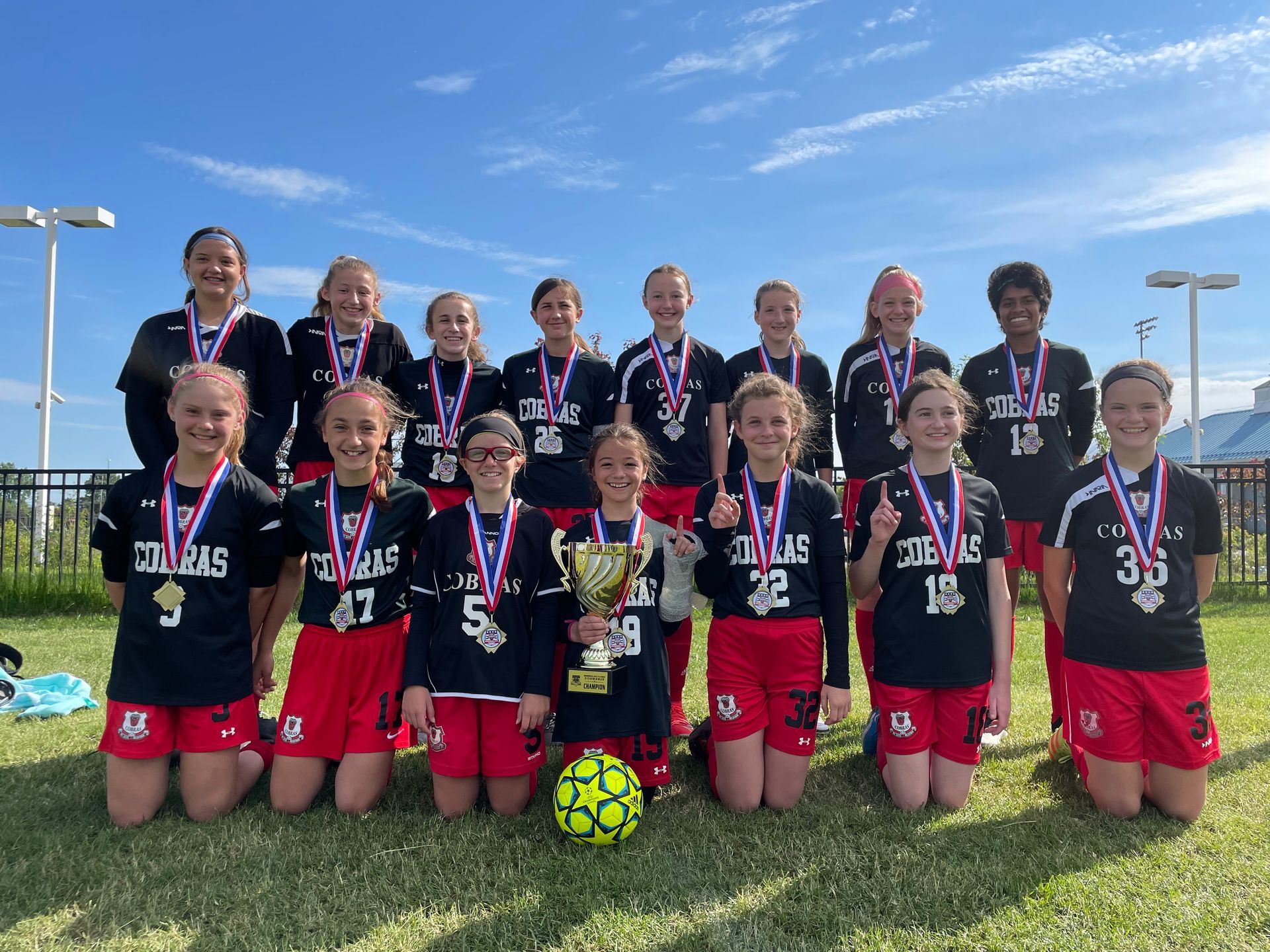 2021 U13 Memorial Day Classic champions photo