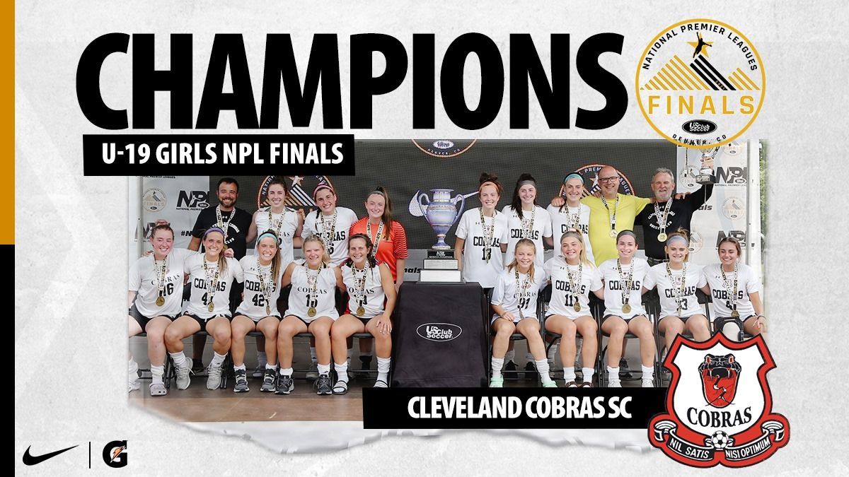 2021 U19 NPL National Champions champions photo