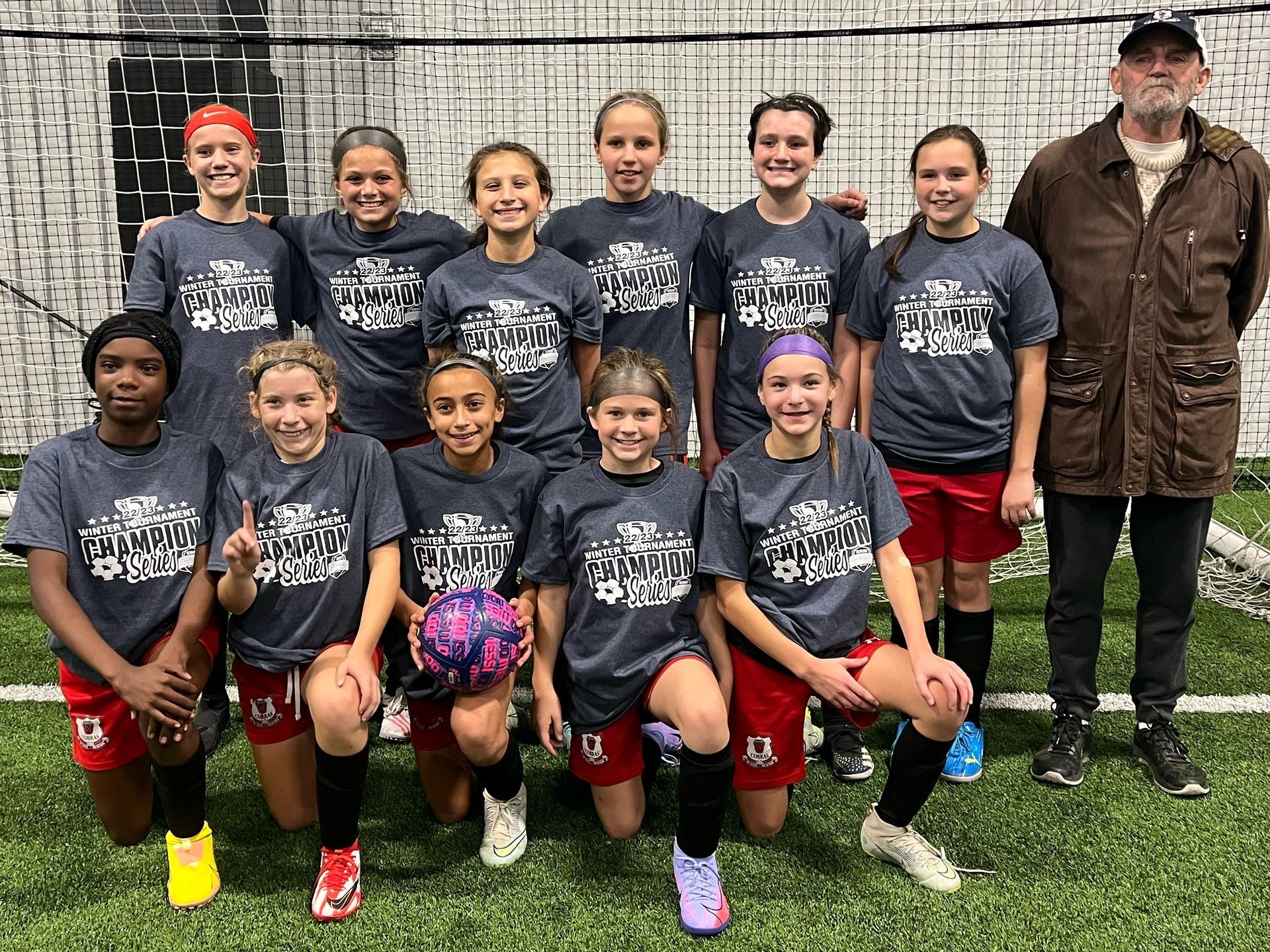 2022 U12 Premier Indoor Tournament Series champions photo