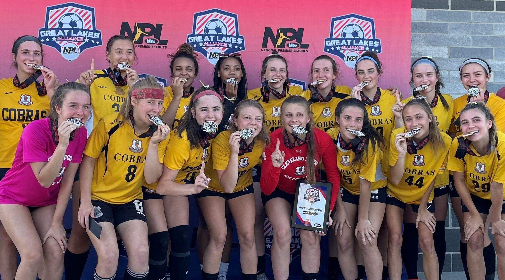 2022 U18 GLA Premier champions photo