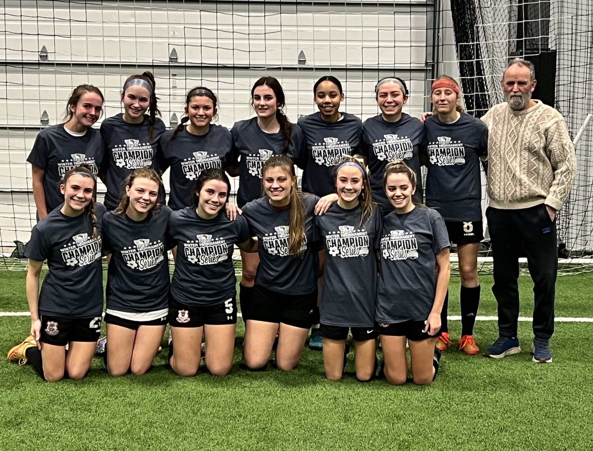 2022 U19 Premier Indoor Tournament Series champions photo