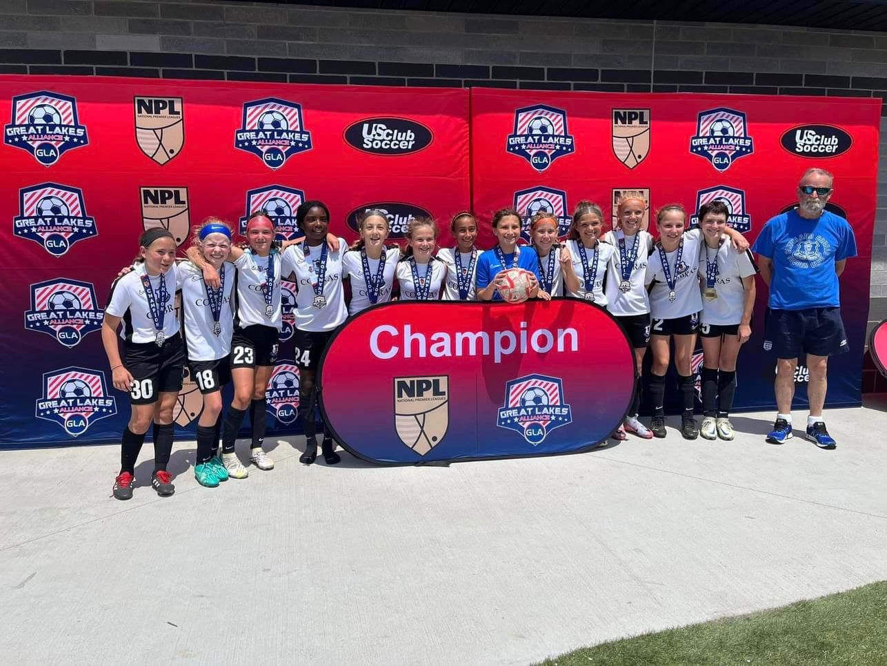 2023 U12 GLA Premier champions photo