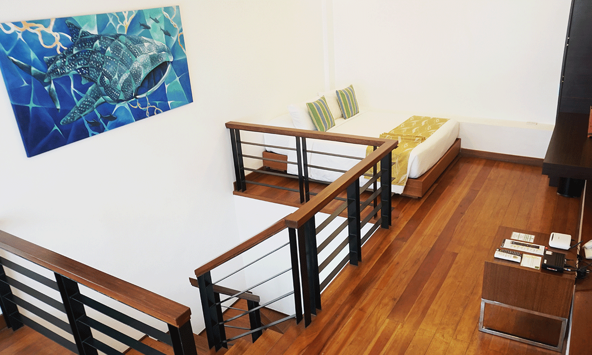 Harvest Hotel bi-level loft suites, perfect for multiple guests of the wedding