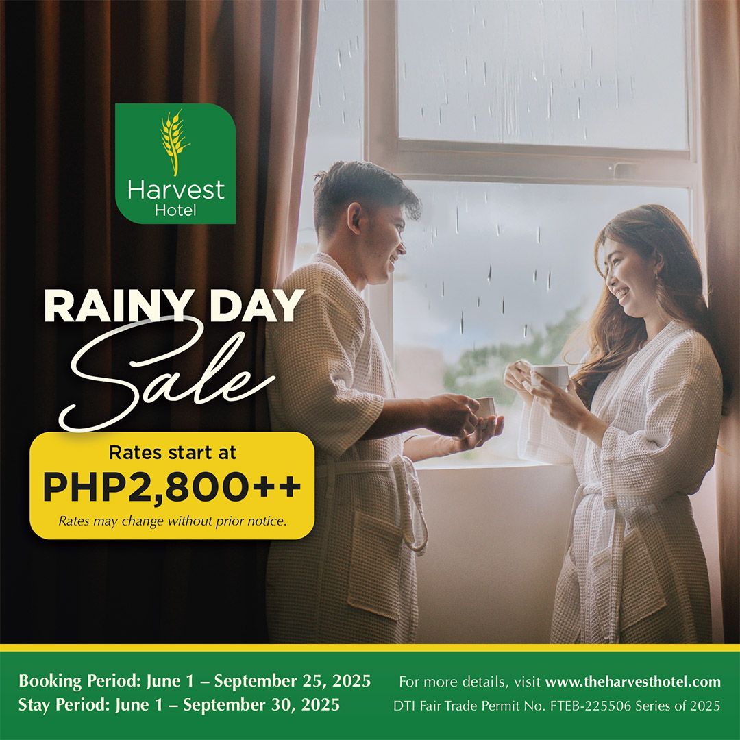 Deals at the Harvest Hotel for rainy days