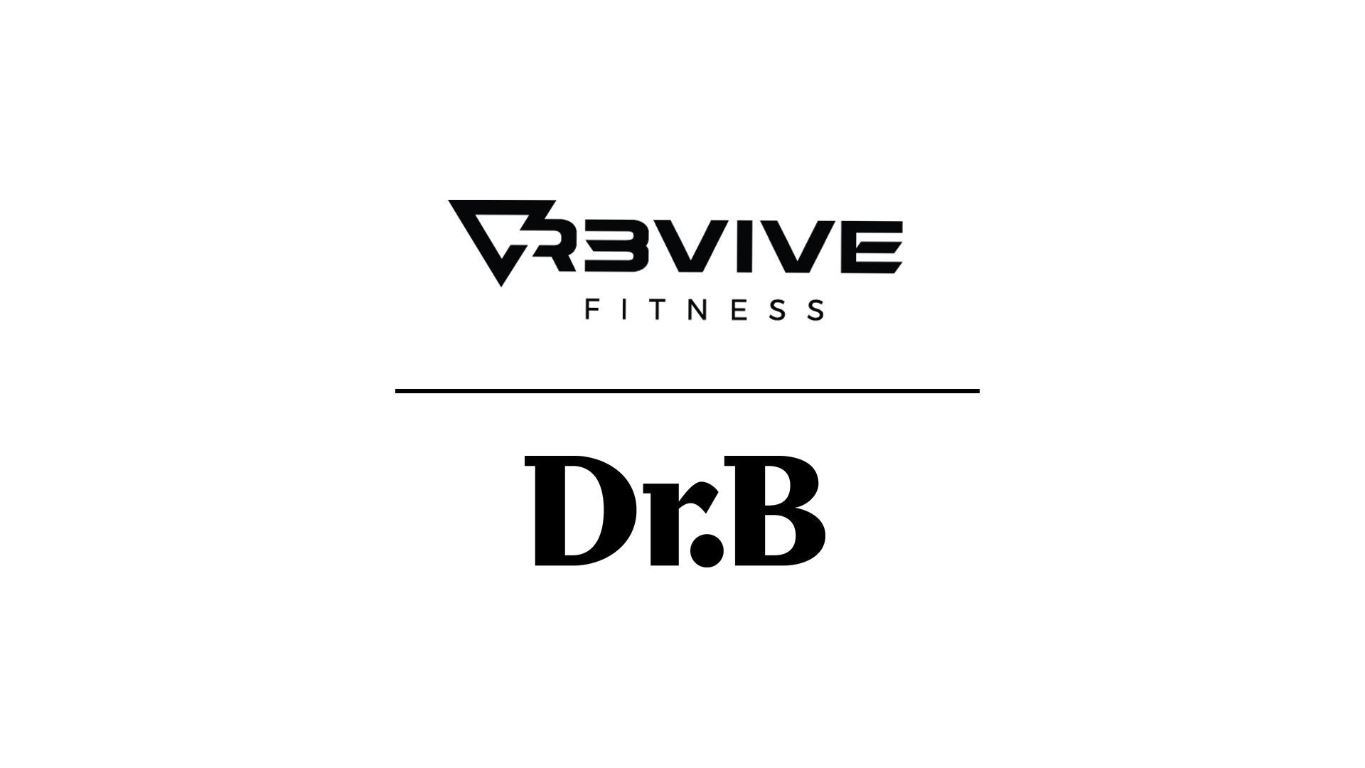 Logo for Revive Fitness, above 