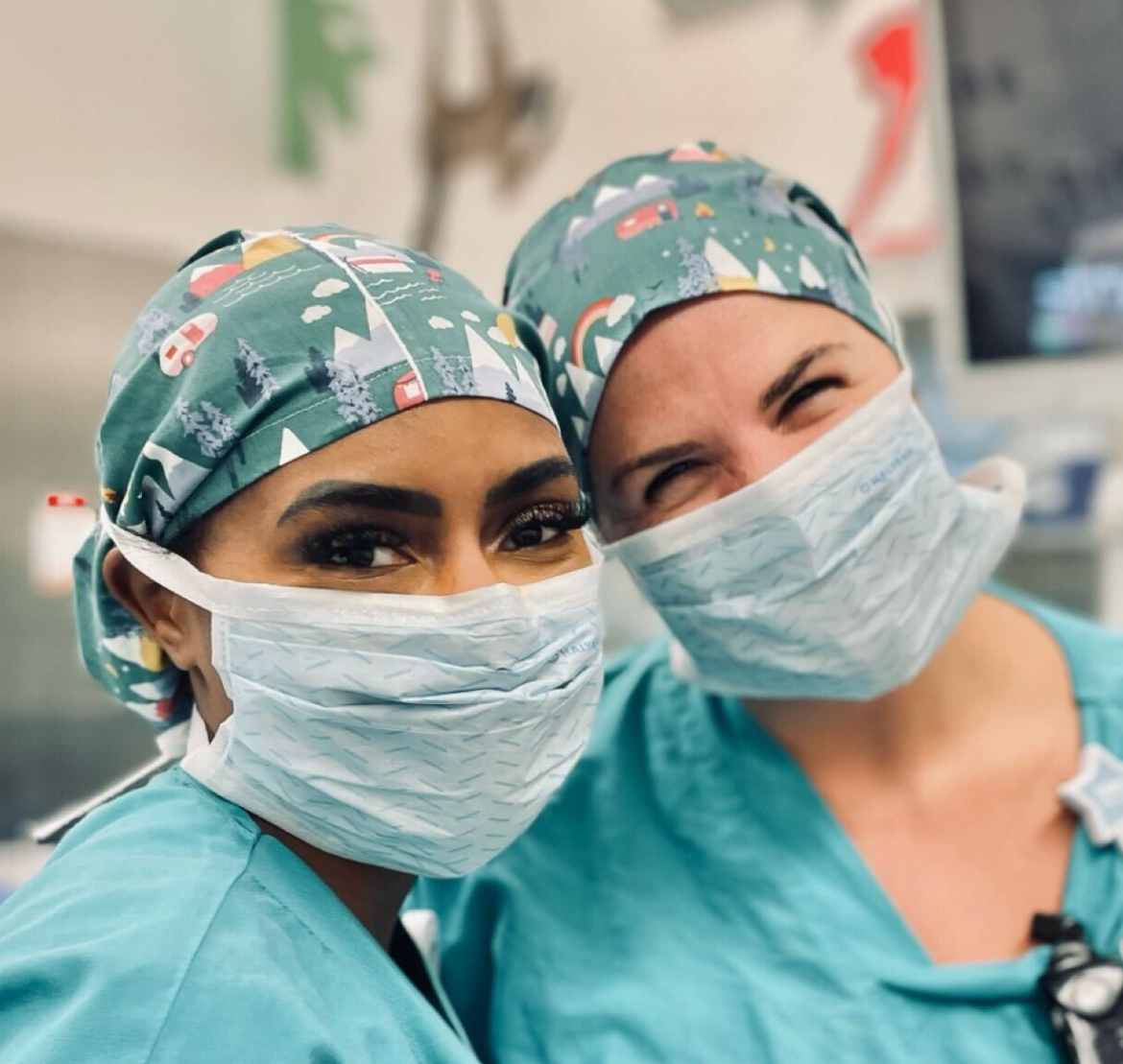 Designer Scrub Caps in Durham, NC