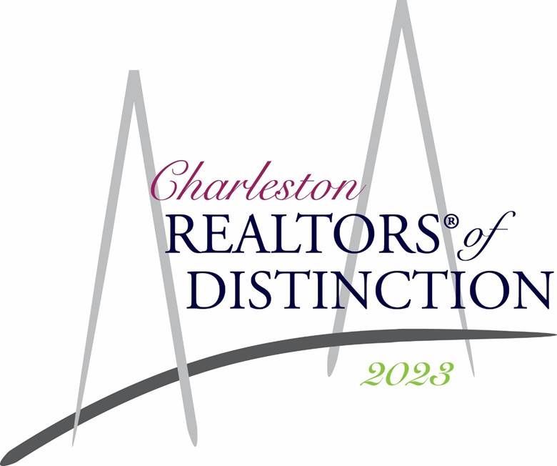 A logo for the charleston realtors of distinction