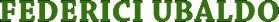 FEDERICI UBALDO - LOGO