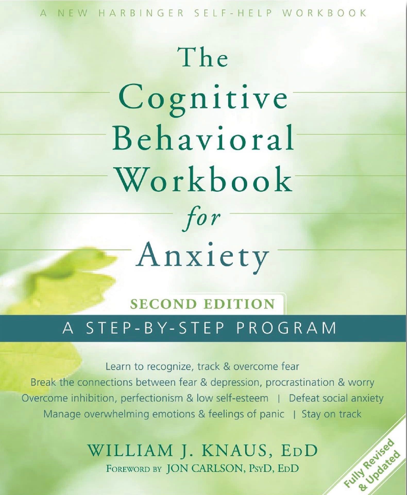 Click here for more info The CBT Workbook For Anxiety
