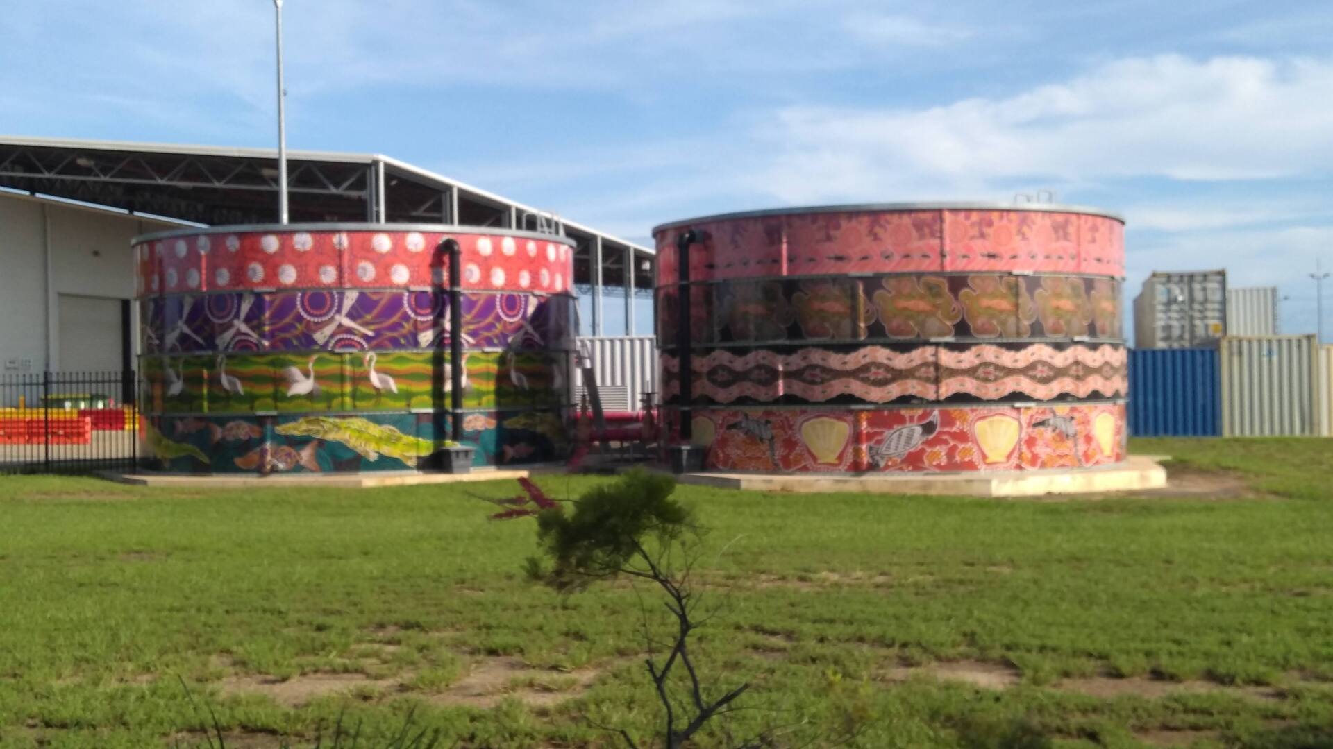Canberra Water Tower Art Locations