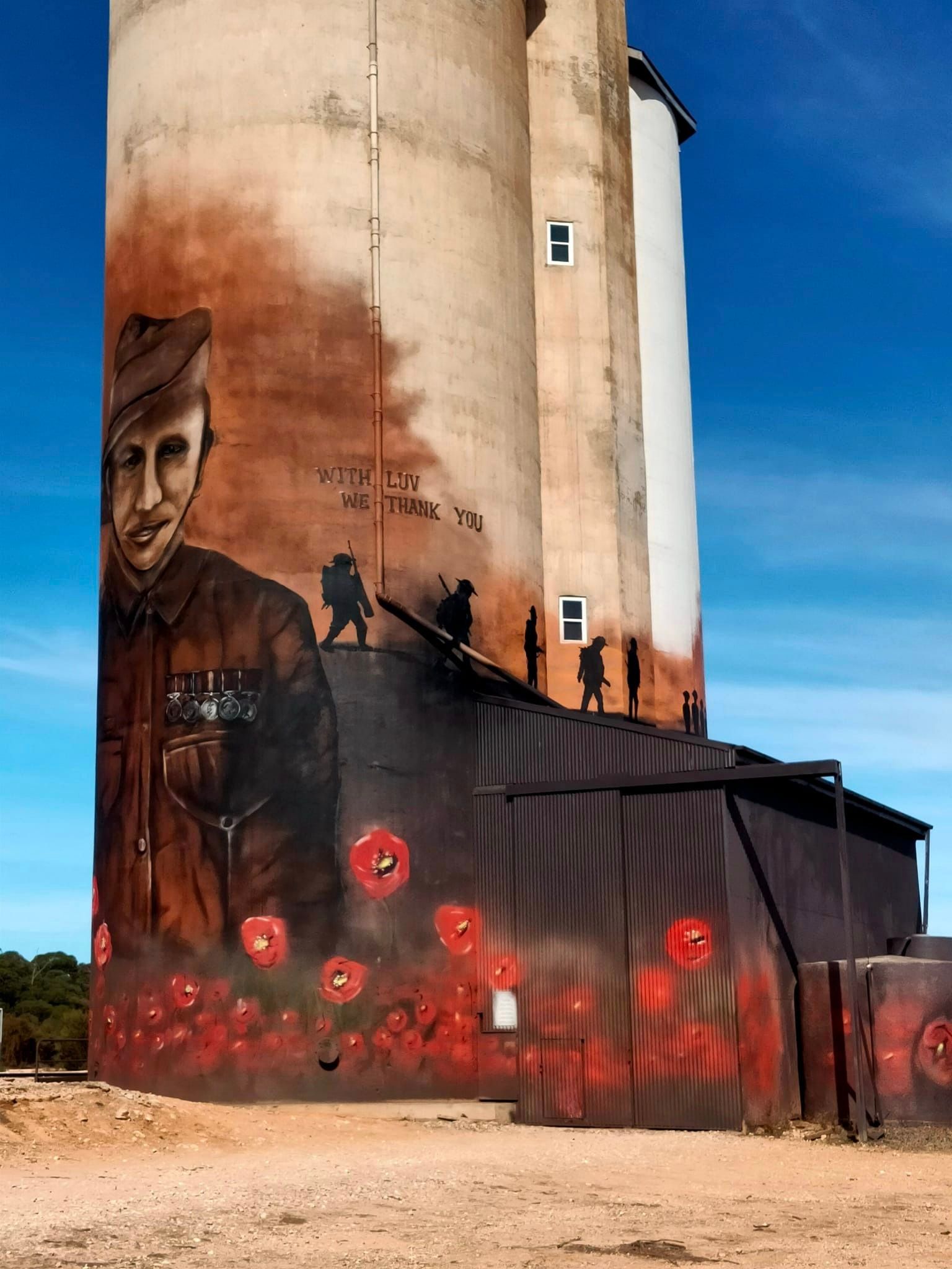 Galga silo art