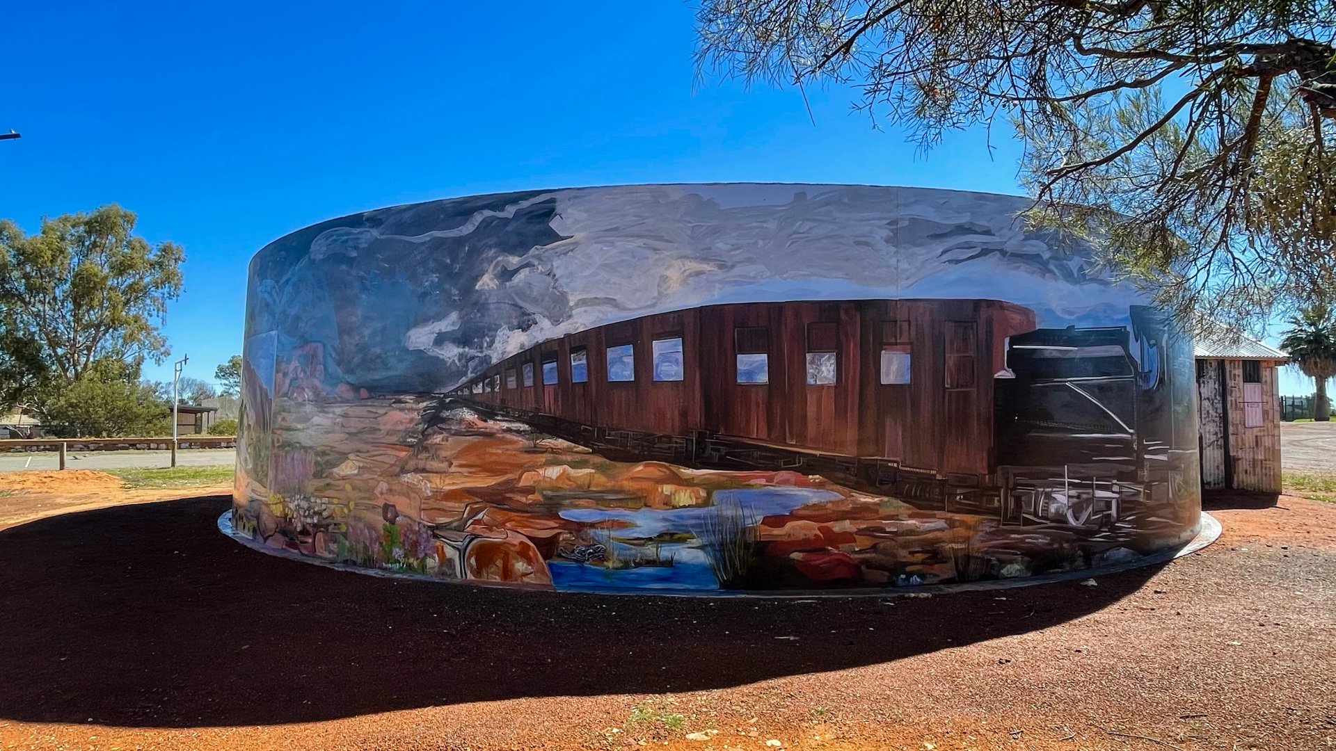 Mount Water Tank Art