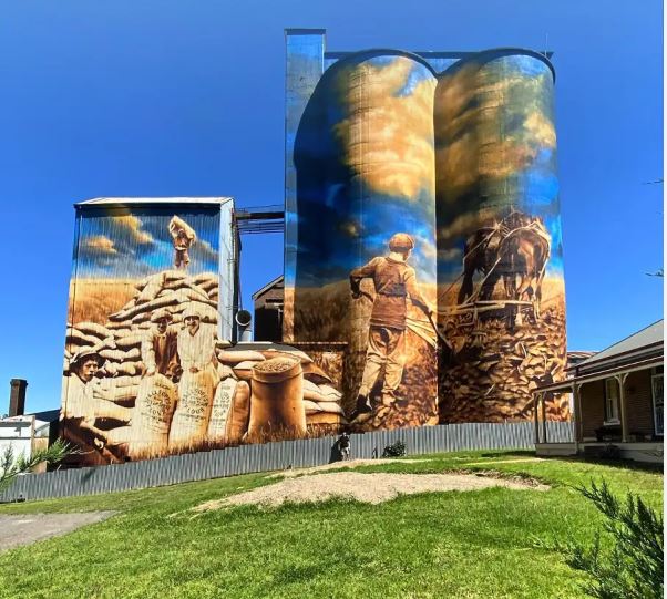 Murrumburrah Silo Art