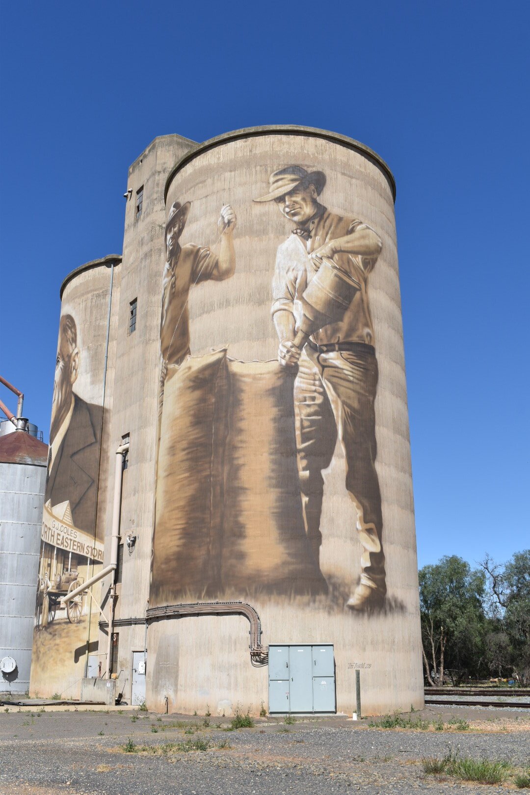 St James Silo Art