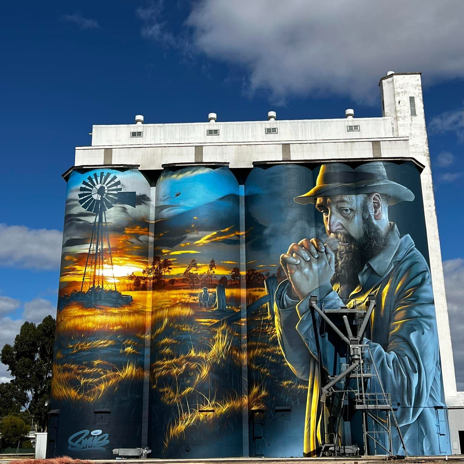 Wirrabara Silo Art, Australian Silo Art Trail