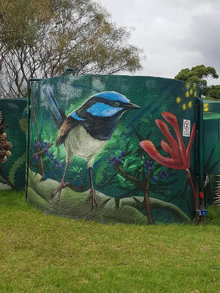 Barden Ridge Water Tank Art, Australian Silo Art Trail
