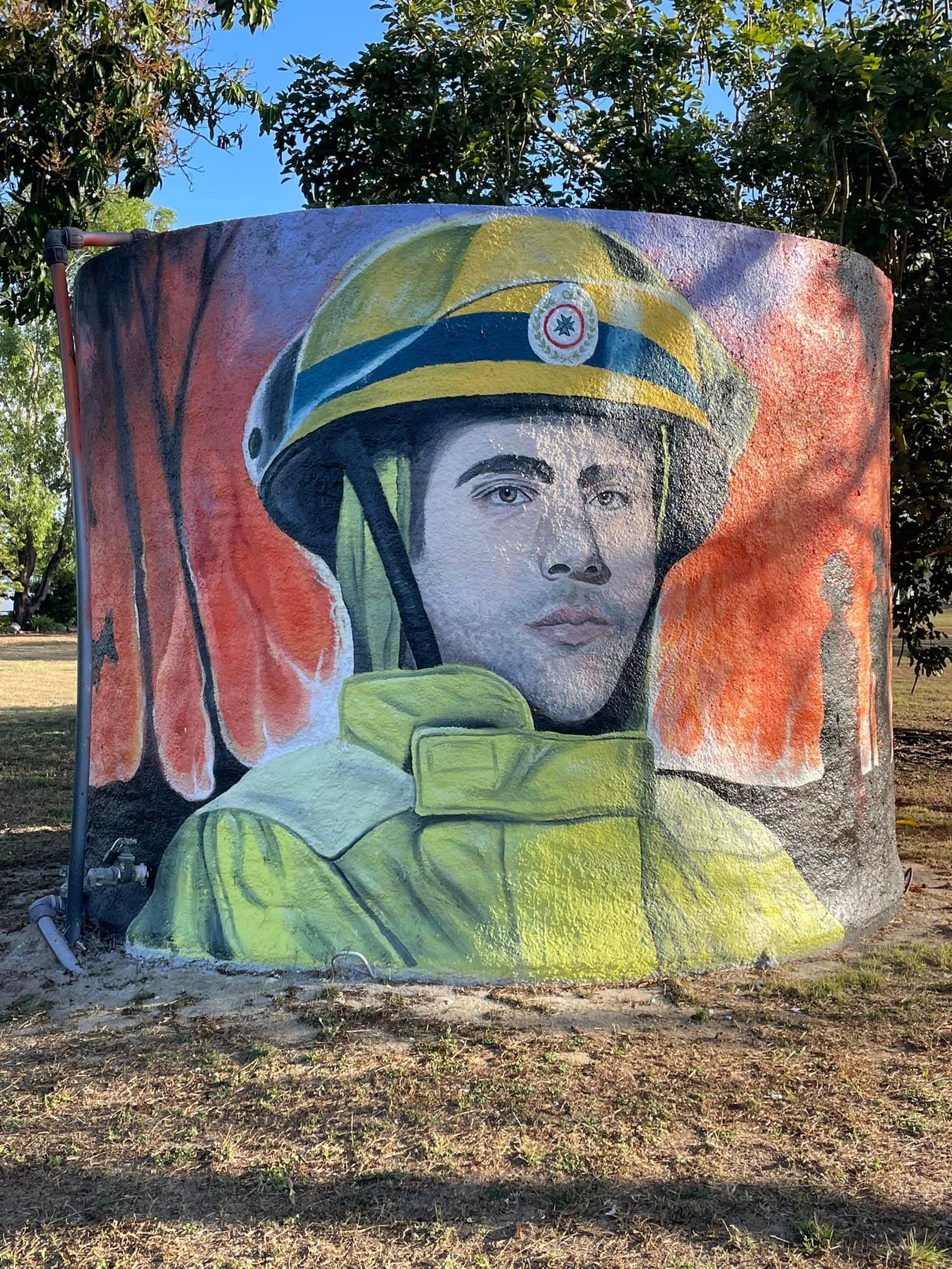 Biboohra Water Tank Art, Australian Silo Art Trail