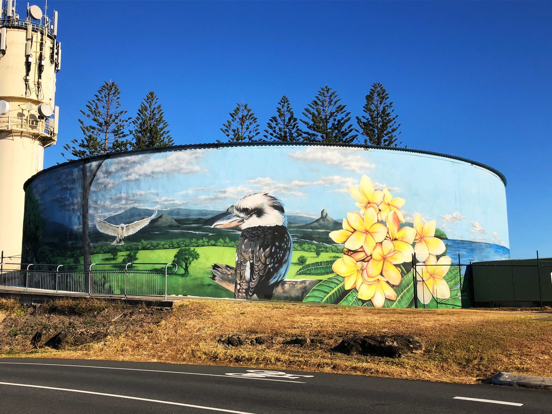Caloundra Water Tank, Australian Silo Art Trail