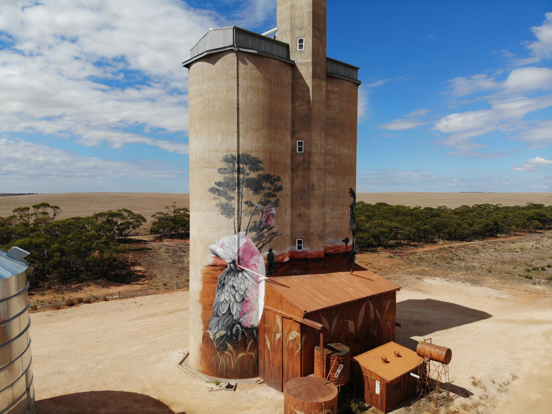 Copeville Silo Art, Australian Silo Art Trail