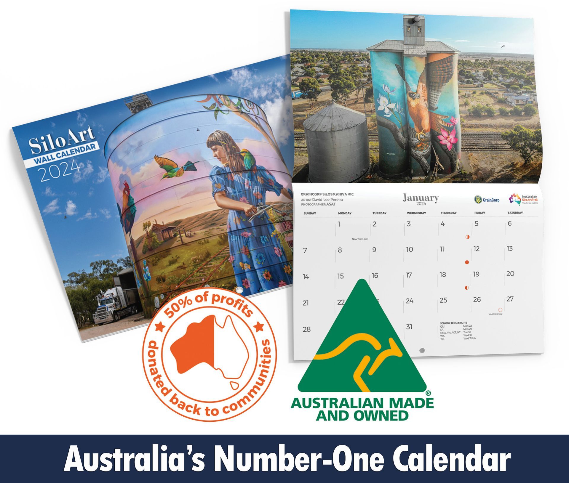Silo Art Calendar