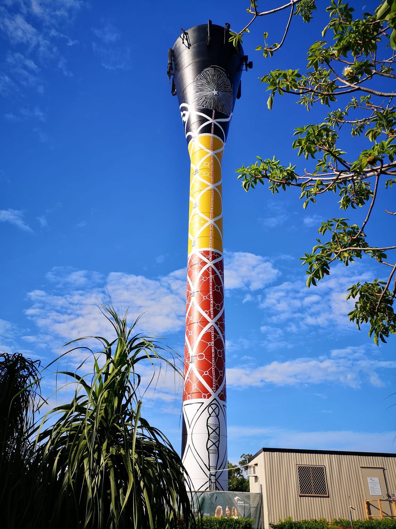 Darwin East Arm Water Tank Art, Australian Silo Art Trail