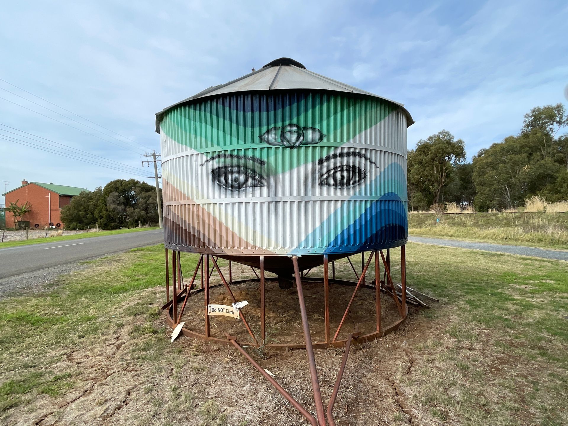 Dookie, Mobile Silo Art, Australian Silo Art trail