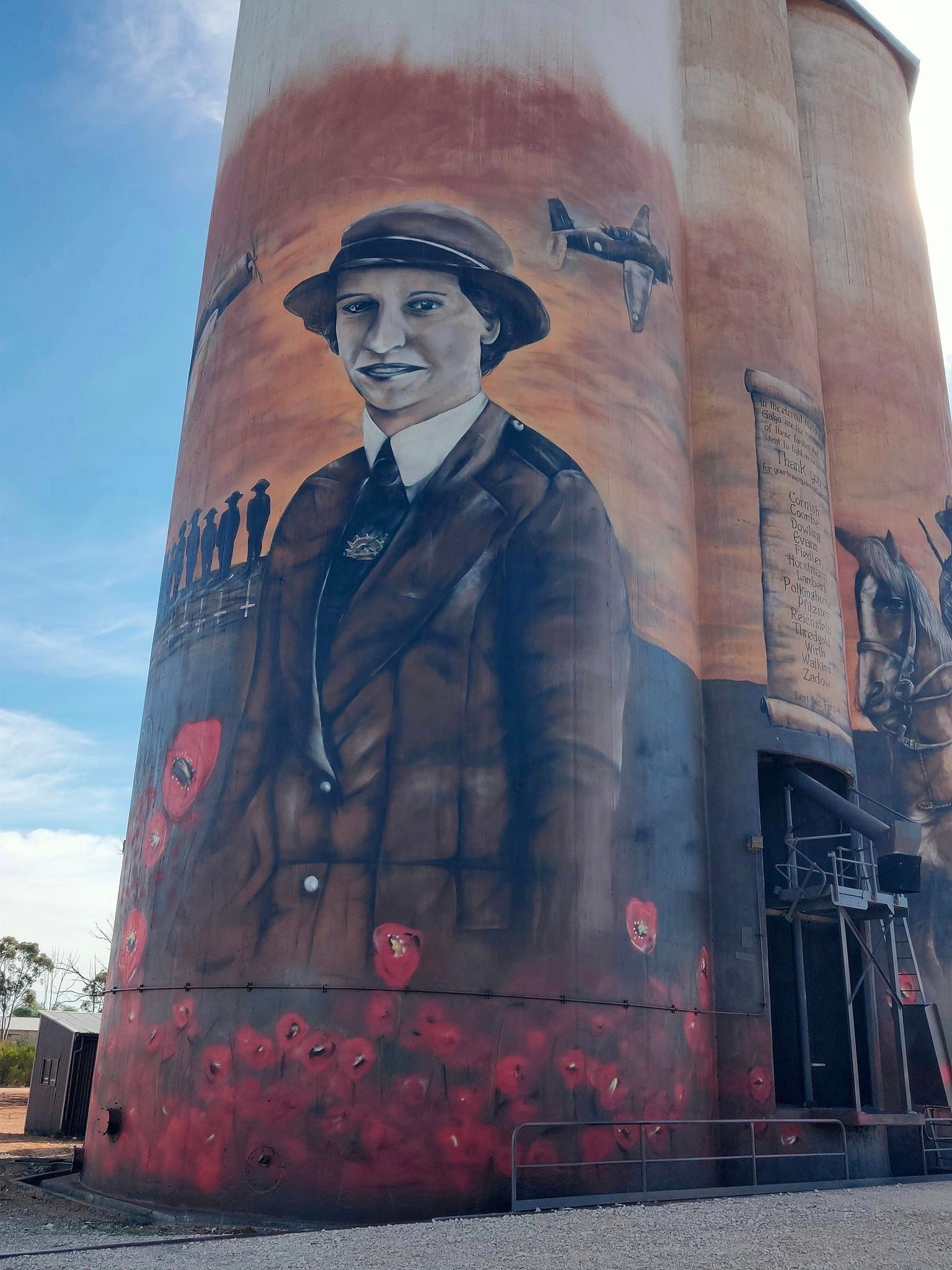 Galga Silo Art, Australian Silo Art Trail