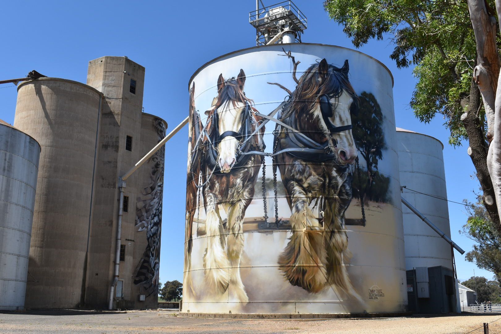 Goorambat Silo Art, Australian Silo Art Trail