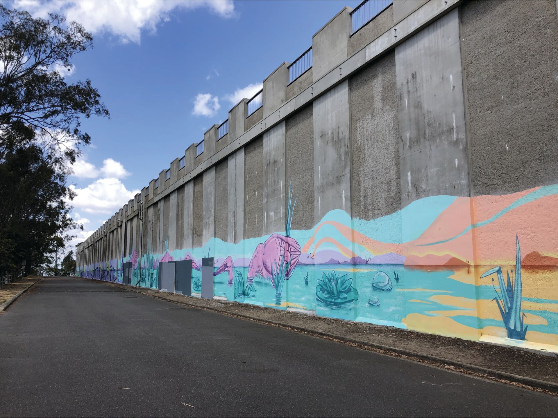 Green Hill Water Reservoir, Australian Silo Art Trail
