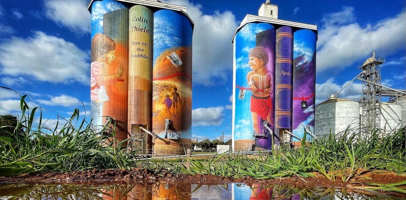 Kimba Silo Art, South Australian silo art, Australian Silo Art Trail