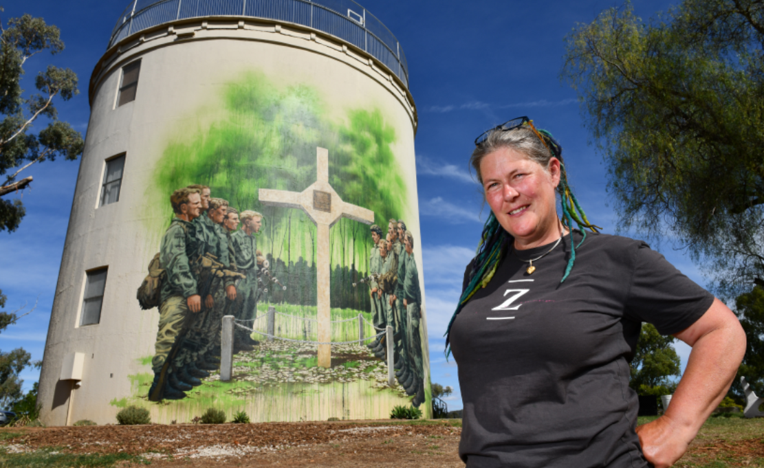 Gunnedah Water Tank Art, Australian Silo Art Trail